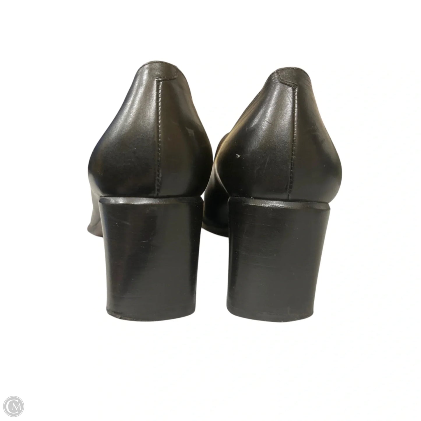 Shoes Heels Block By Bally In Black, Size: 5.5
