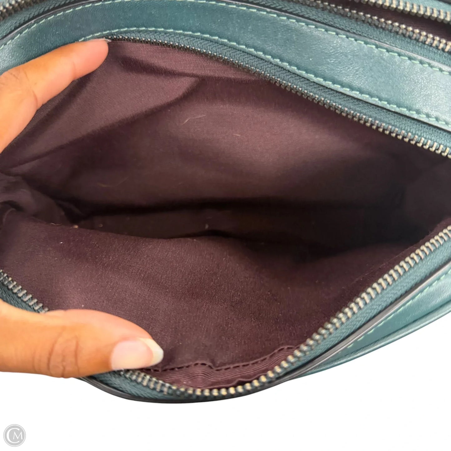 Crossbody Designer By Coach, Size: Medium