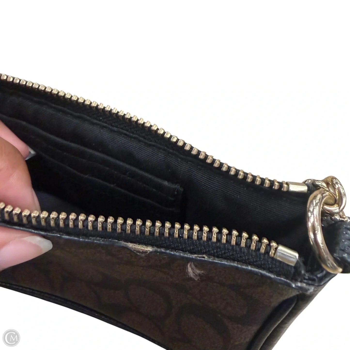 Wristlet Designer By Coach, Size: Medium
