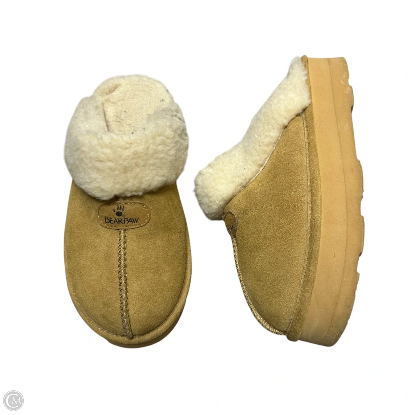 Slippers By Bearpaw In Brown, Size: 11