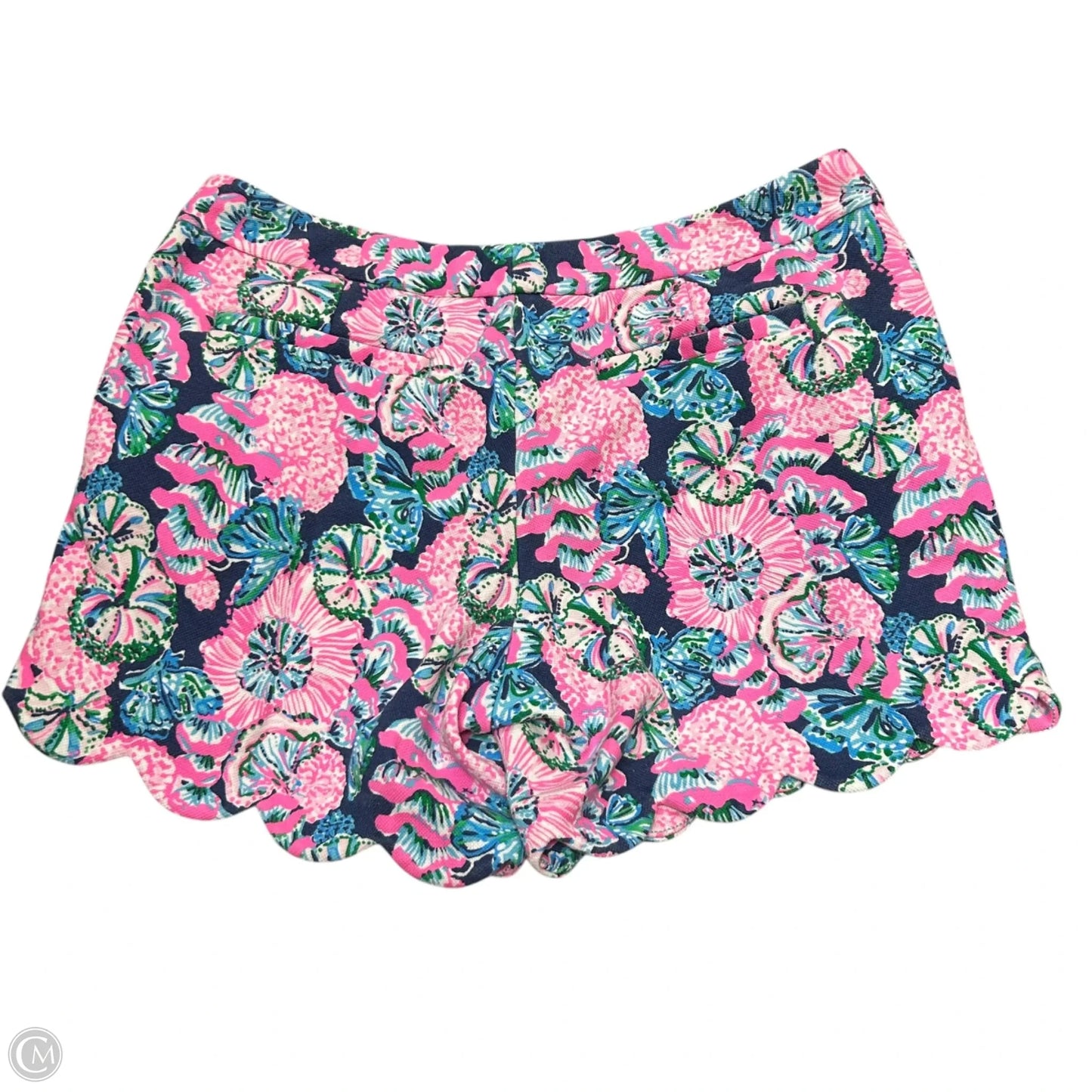 Shorts Designer By Lilly Pulitzer In Blue & Pink, Size: 6