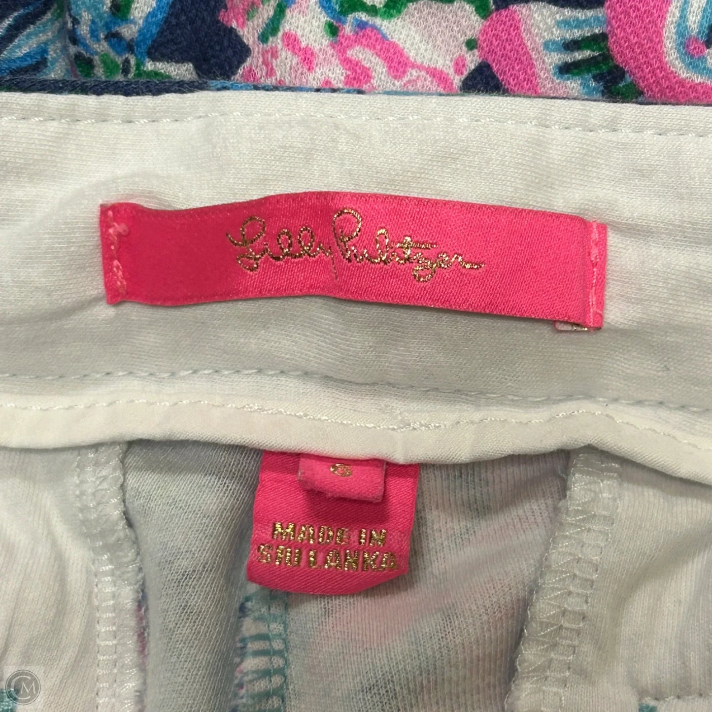 Shorts Designer By Lilly Pulitzer In Blue & Pink, Size: 6