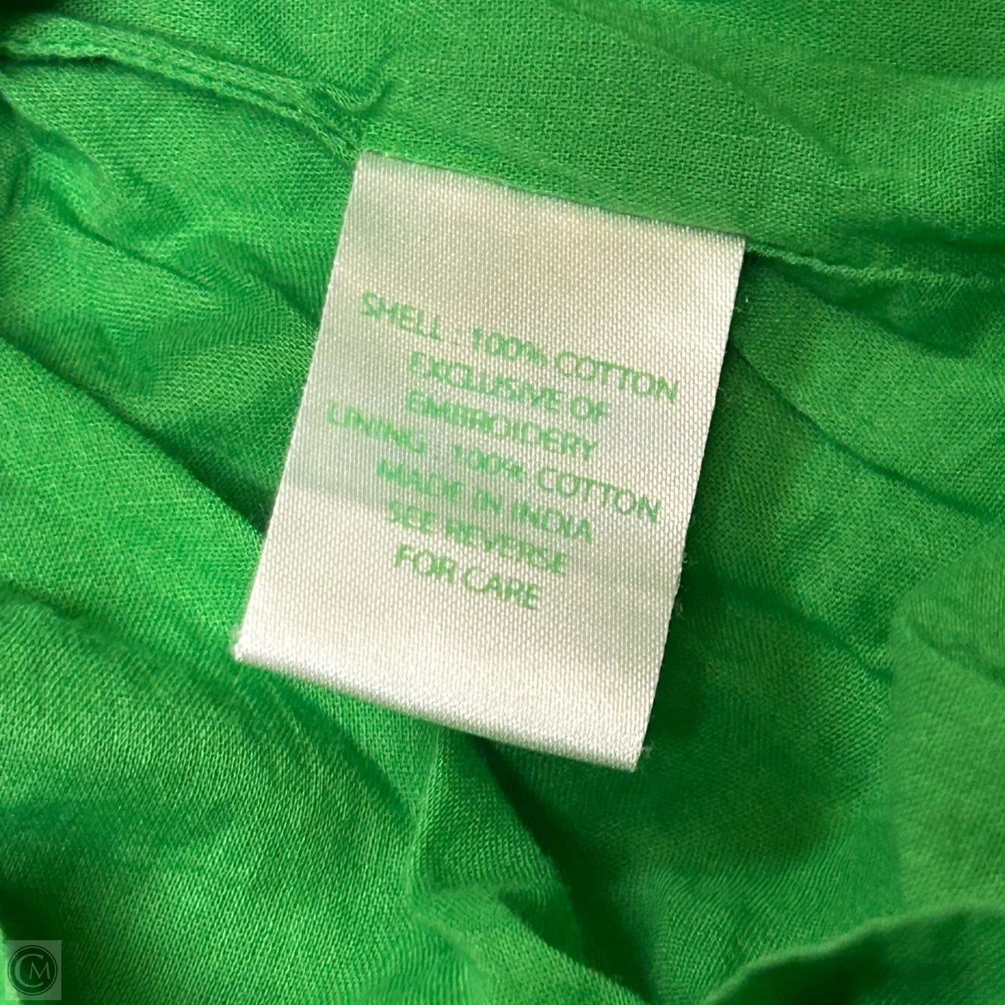 Dress Designer By Lilly Pulitzer In Green & White, Size: Xs