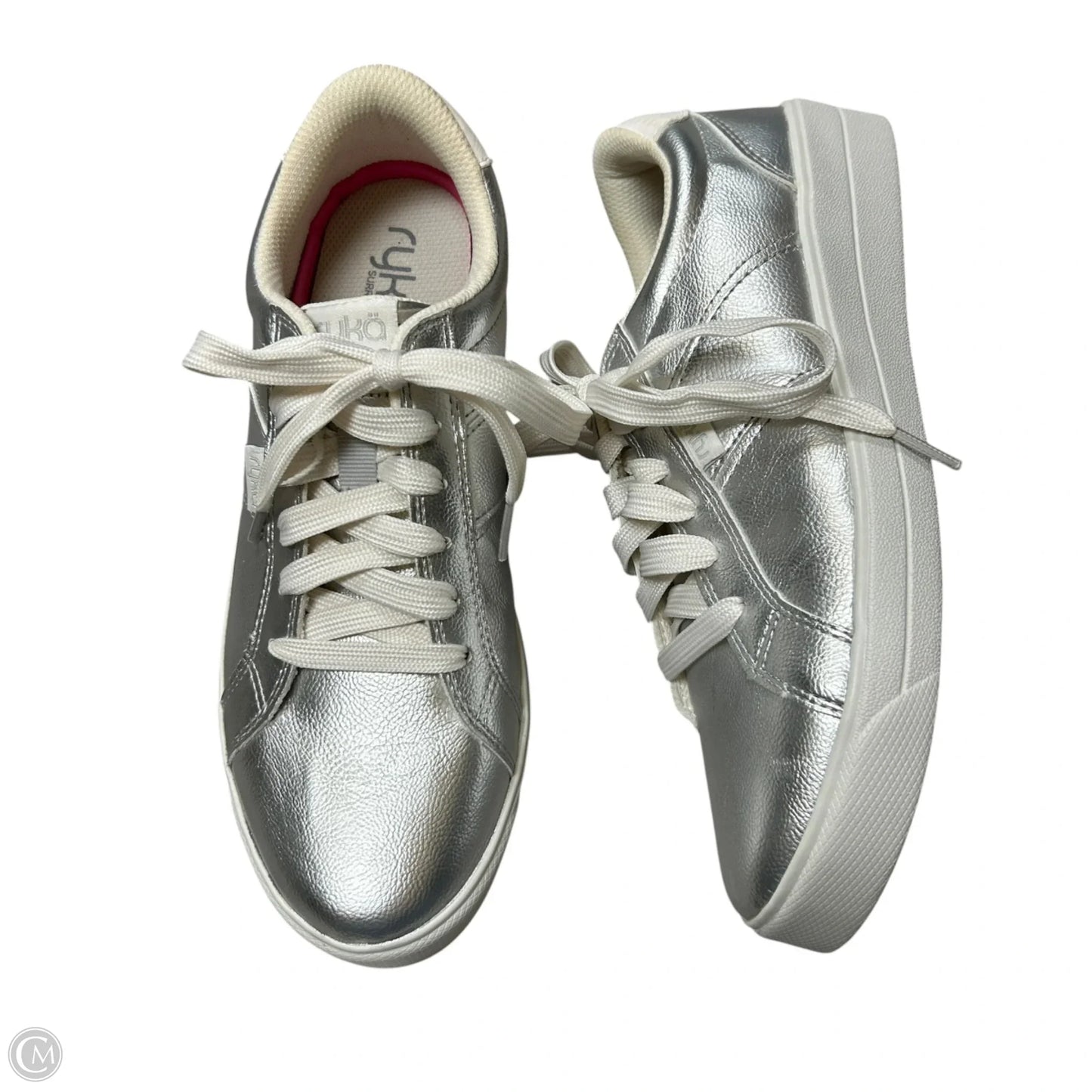 Shoes Sneakers By Ryka In Silver, Size: 9