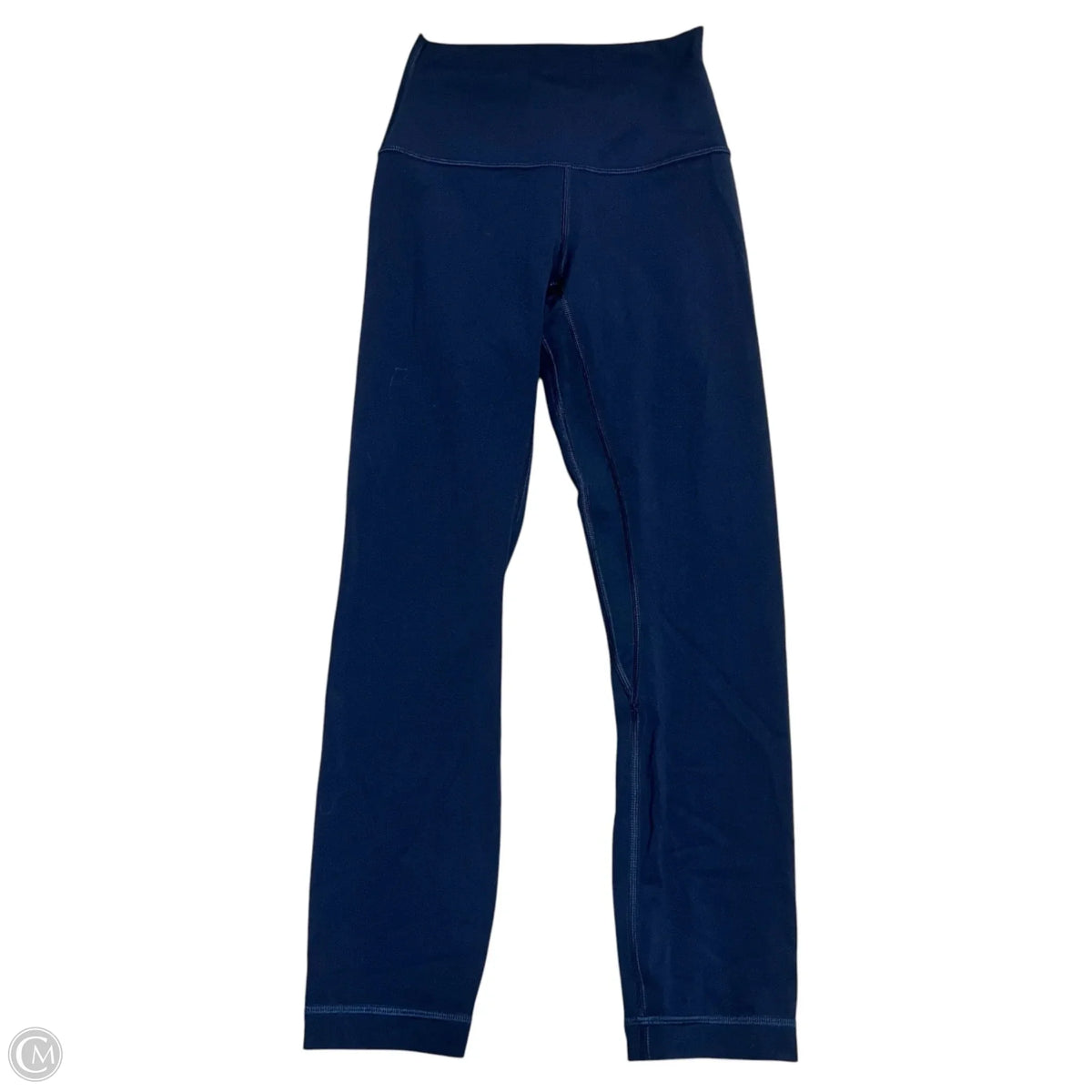 Athletic Capris By Lululemon In Navi, Size: 2