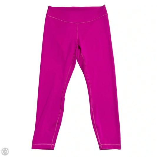 Athletic Leggings By Lululemon In Pink, Size: 12