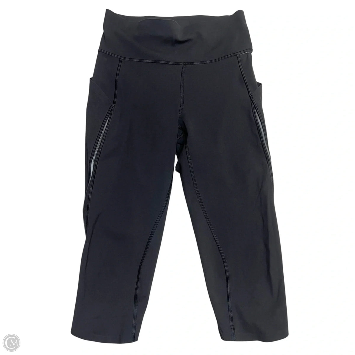 Athletic Capris By Lululemon In Black, Size: 6