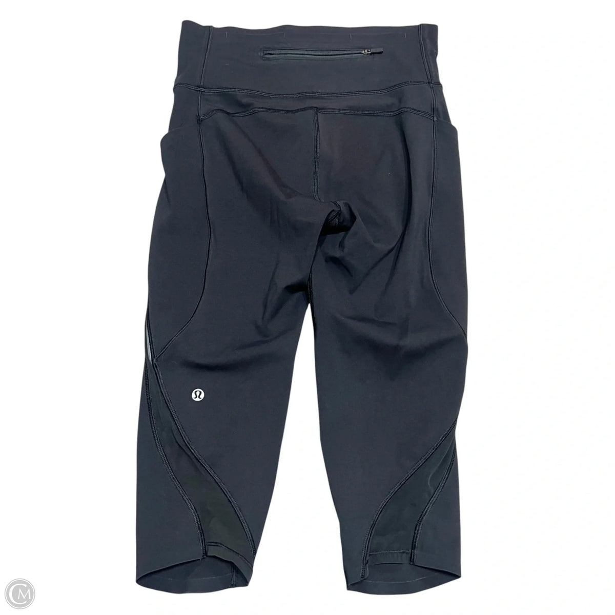 Athletic Capris By Lululemon In Black, Size: 6