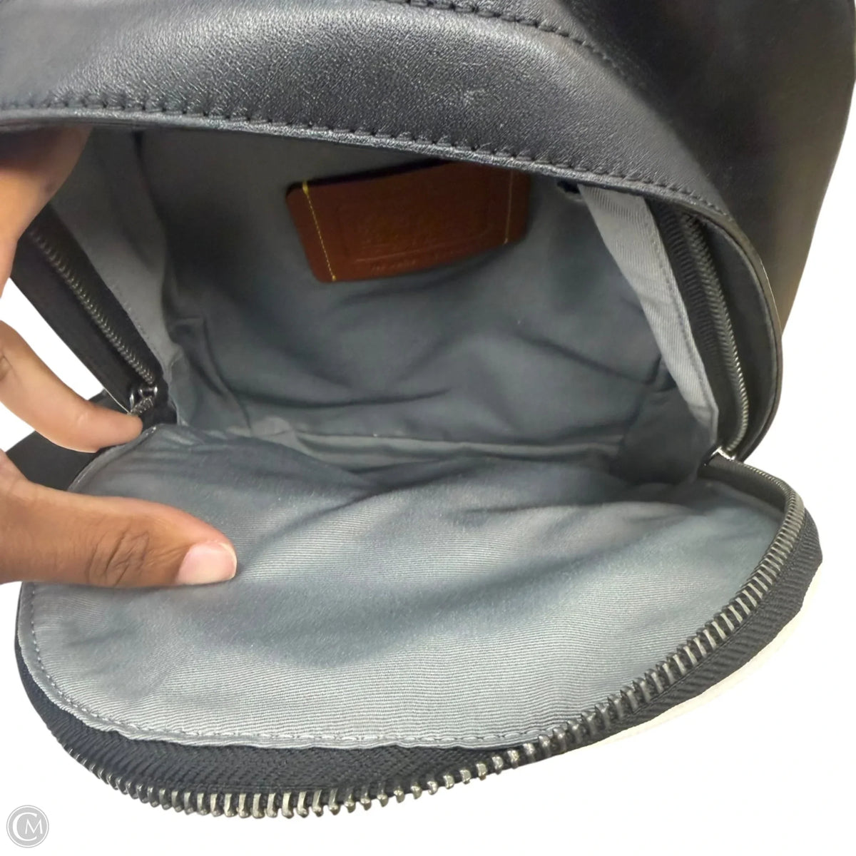 Crossbody Designer By Coach, Size: Medium