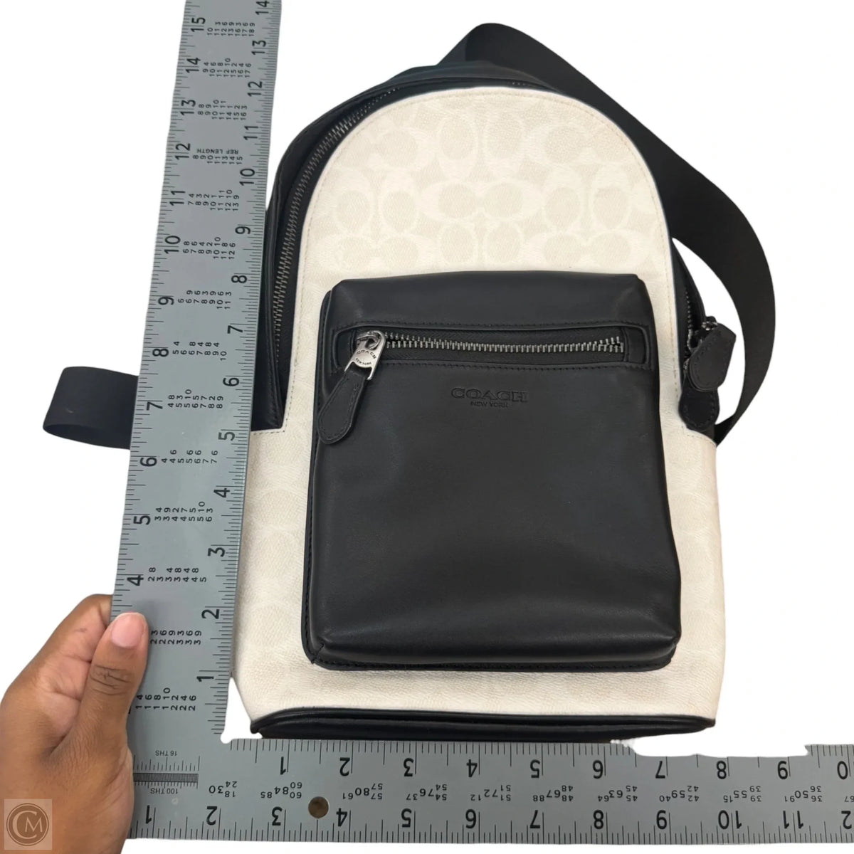 Crossbody Designer By Coach, Size: Medium