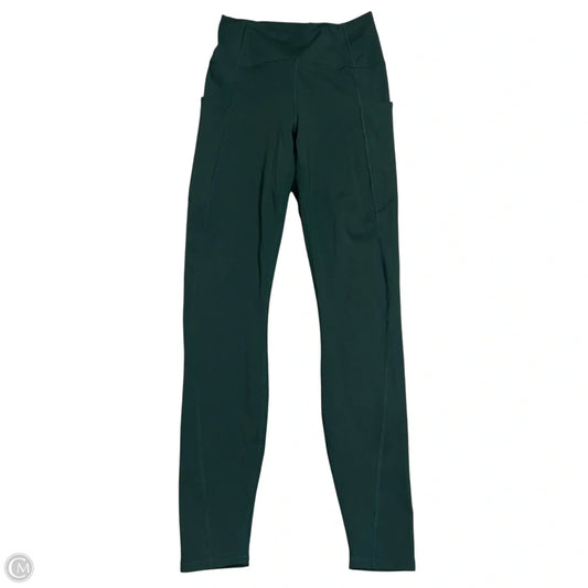 Athletic Leggings By Pureluxe In Green, Size: 4