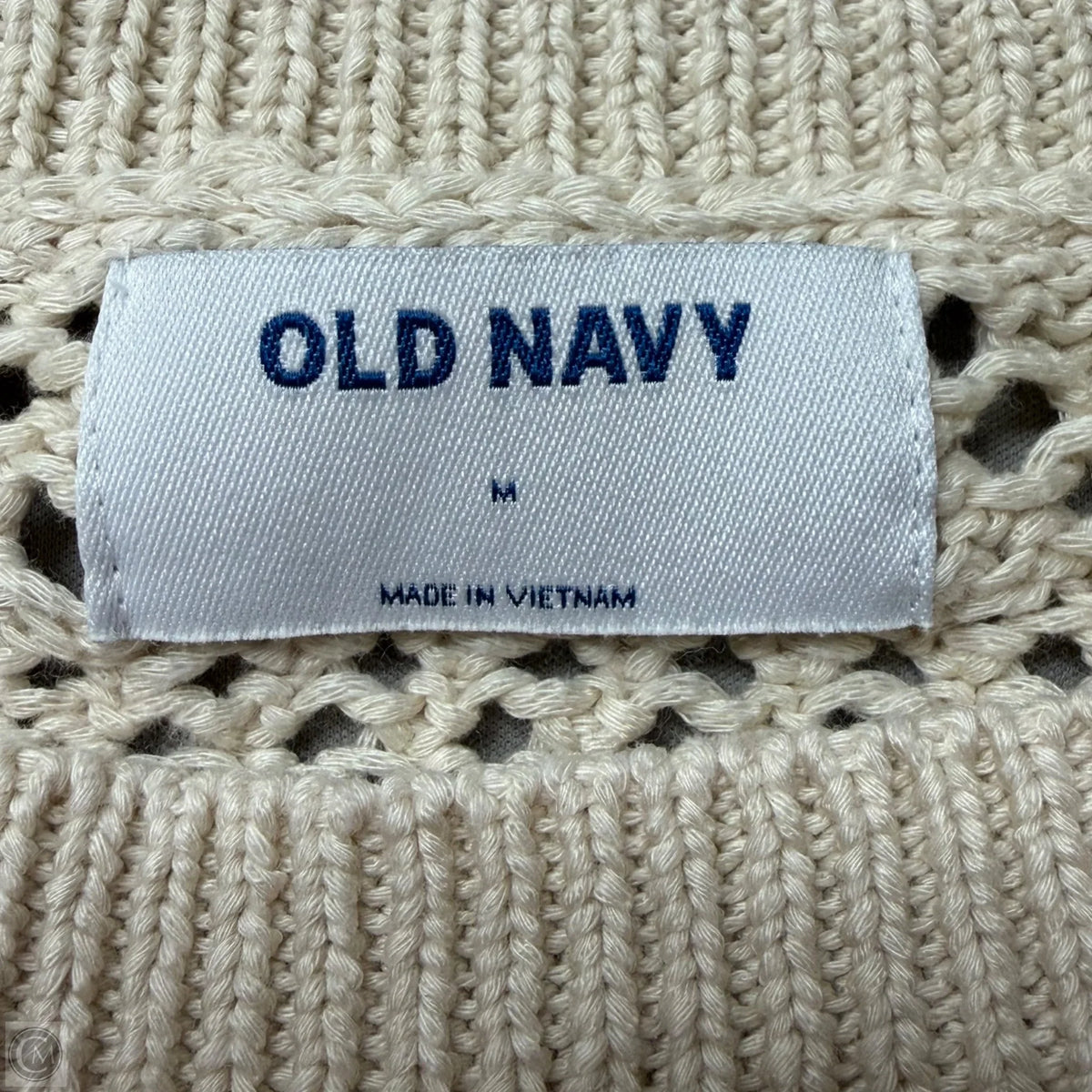 Sweater By Old Navy In Cream, Size: M