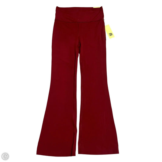 Athletic Leggings By All In Motion In Red, Size: 12