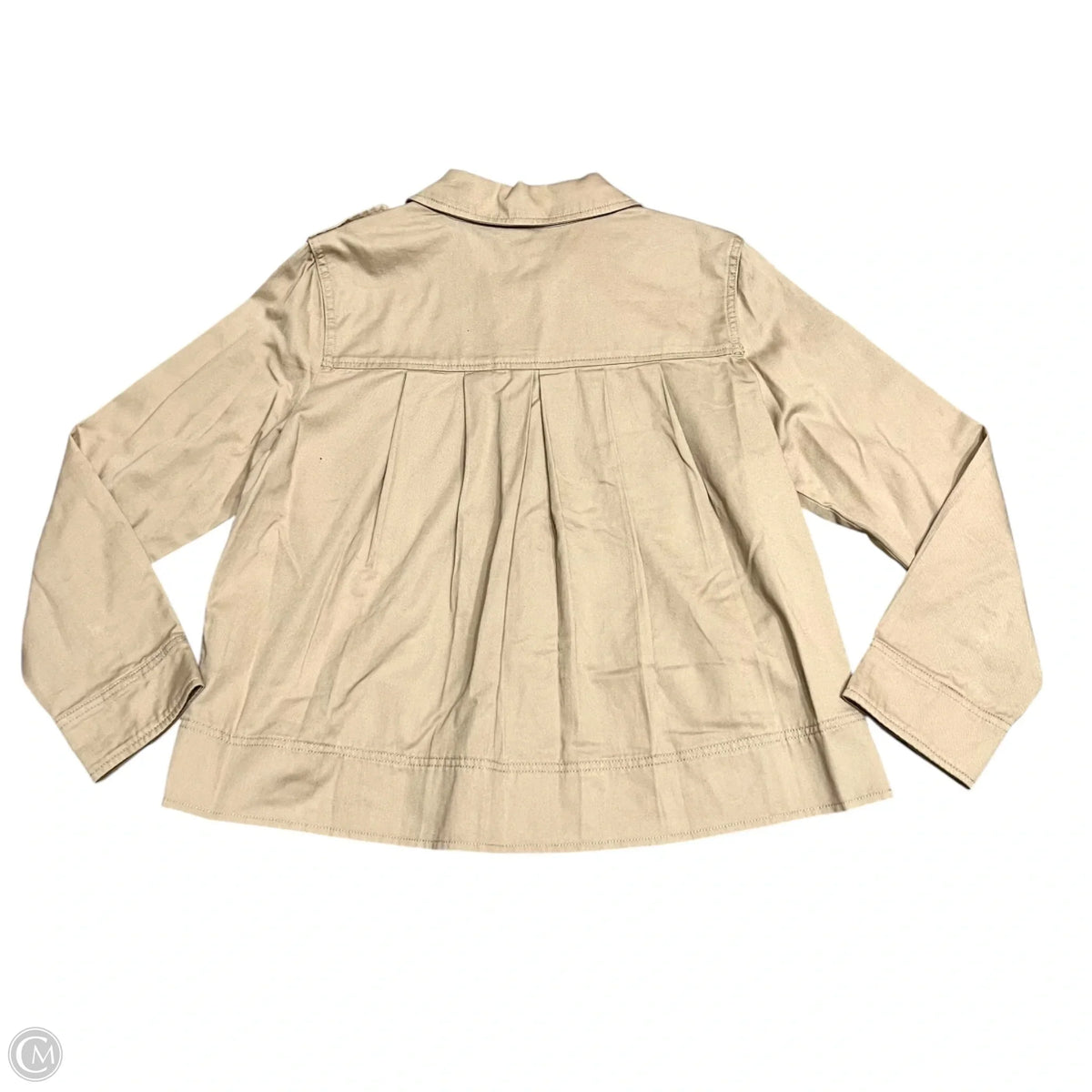 Jacket Denim By J. Crew In Brown, Size: S