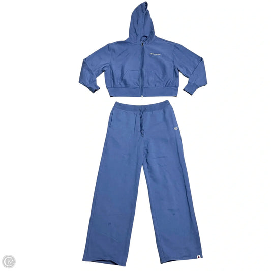 Pants Set 2pc By Champion In Blue, Size: M