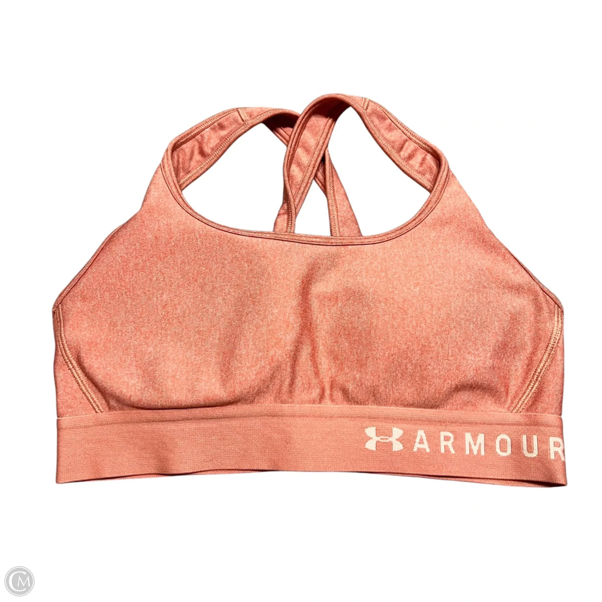 Athletic Bra By Under Armour In Orange, Size: S
