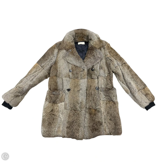 Jacket Faux Fur & Sherpa By Ba&sh In Brown, Size: Xs