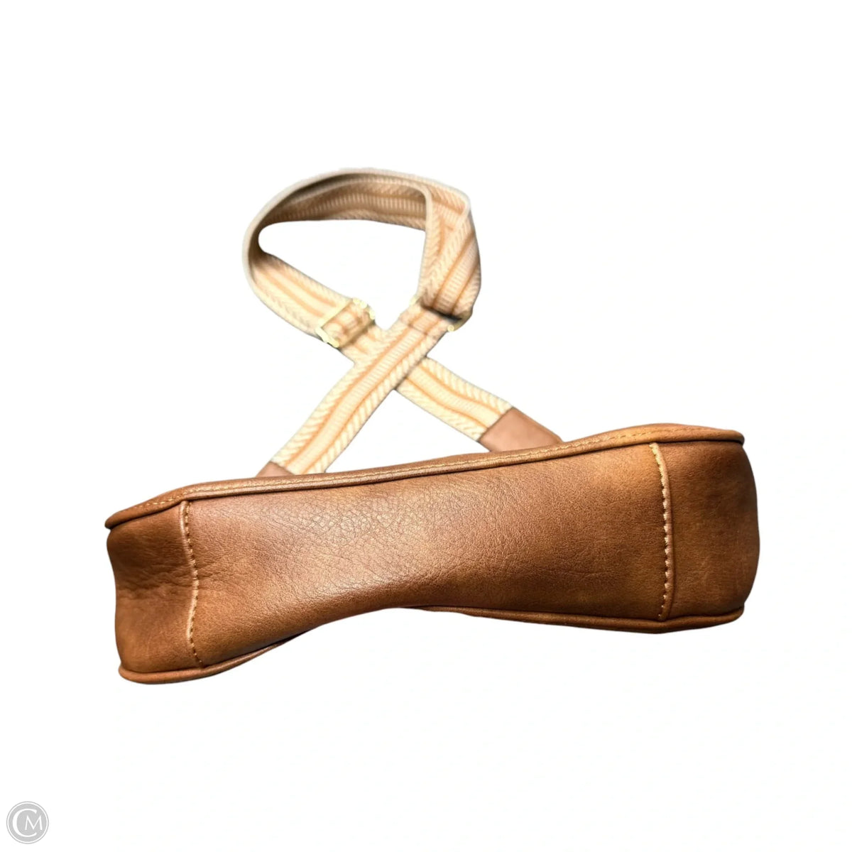 Crossbody Leather By Clothes Mentor, Size: Medium