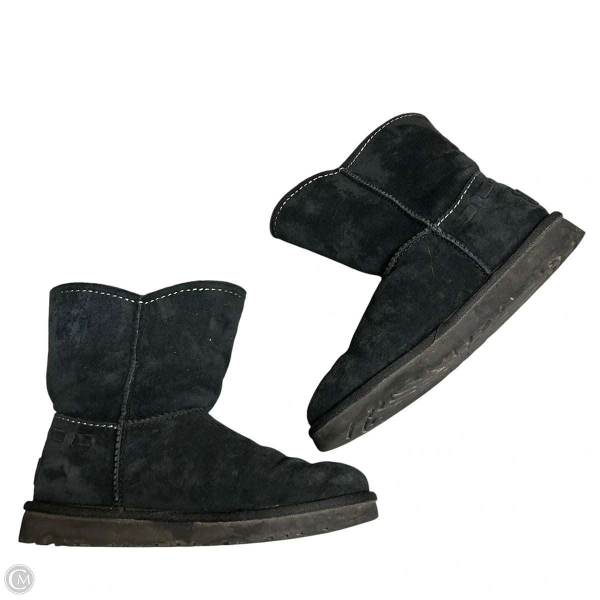 Boots Designer By Ugg In Black, Size: 7