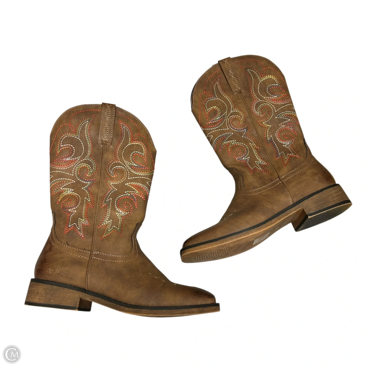 Boots Western By Js O.L.E In Brown, Size: 5.5