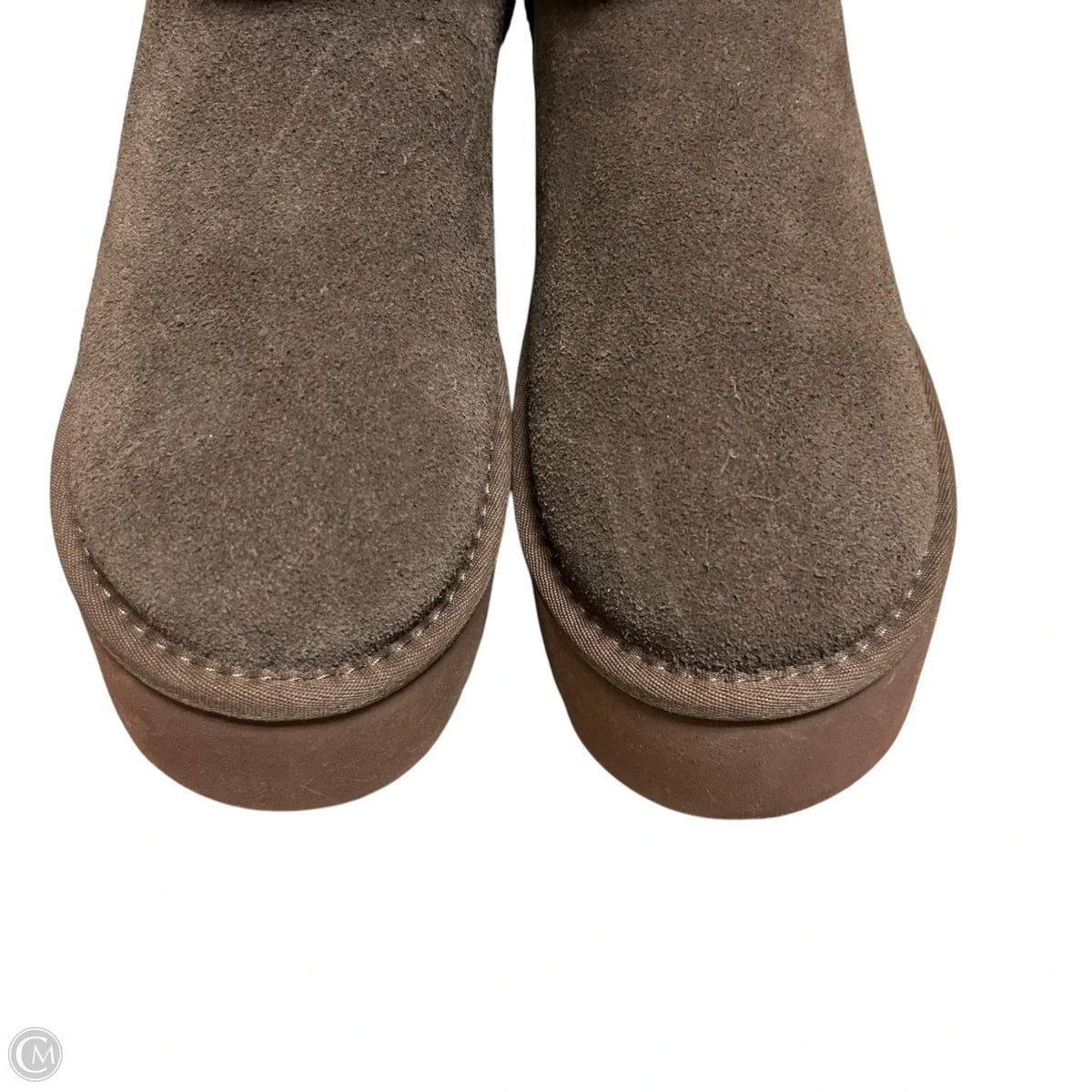 Boots Ankle Flats By Project Cloud In Brown, Size: 6