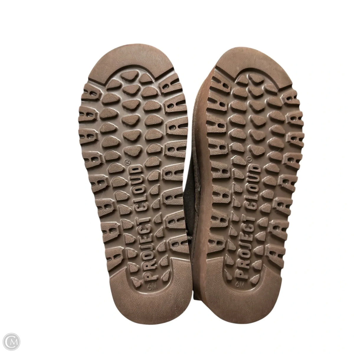 Boots Ankle Flats By Project Cloud In Brown, Size: 6