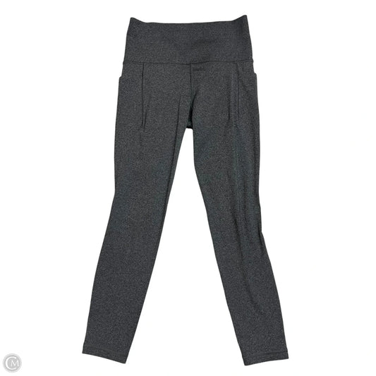 Athletic Capris By Athleta In Grey, Size: 0