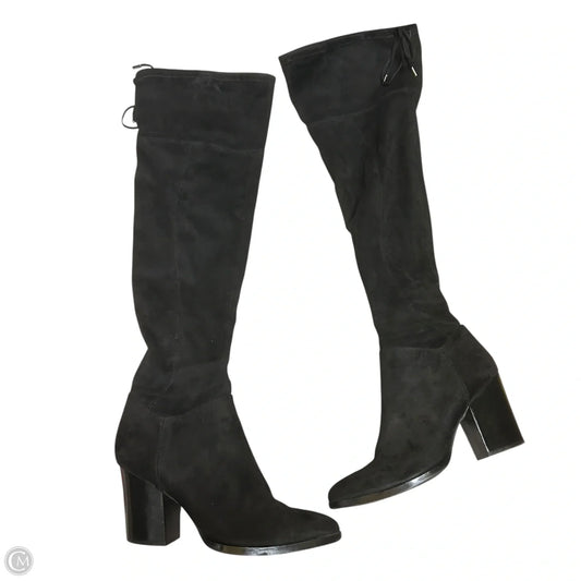 Boots Knee Heels By Marc Fisher In Black, Size: 11