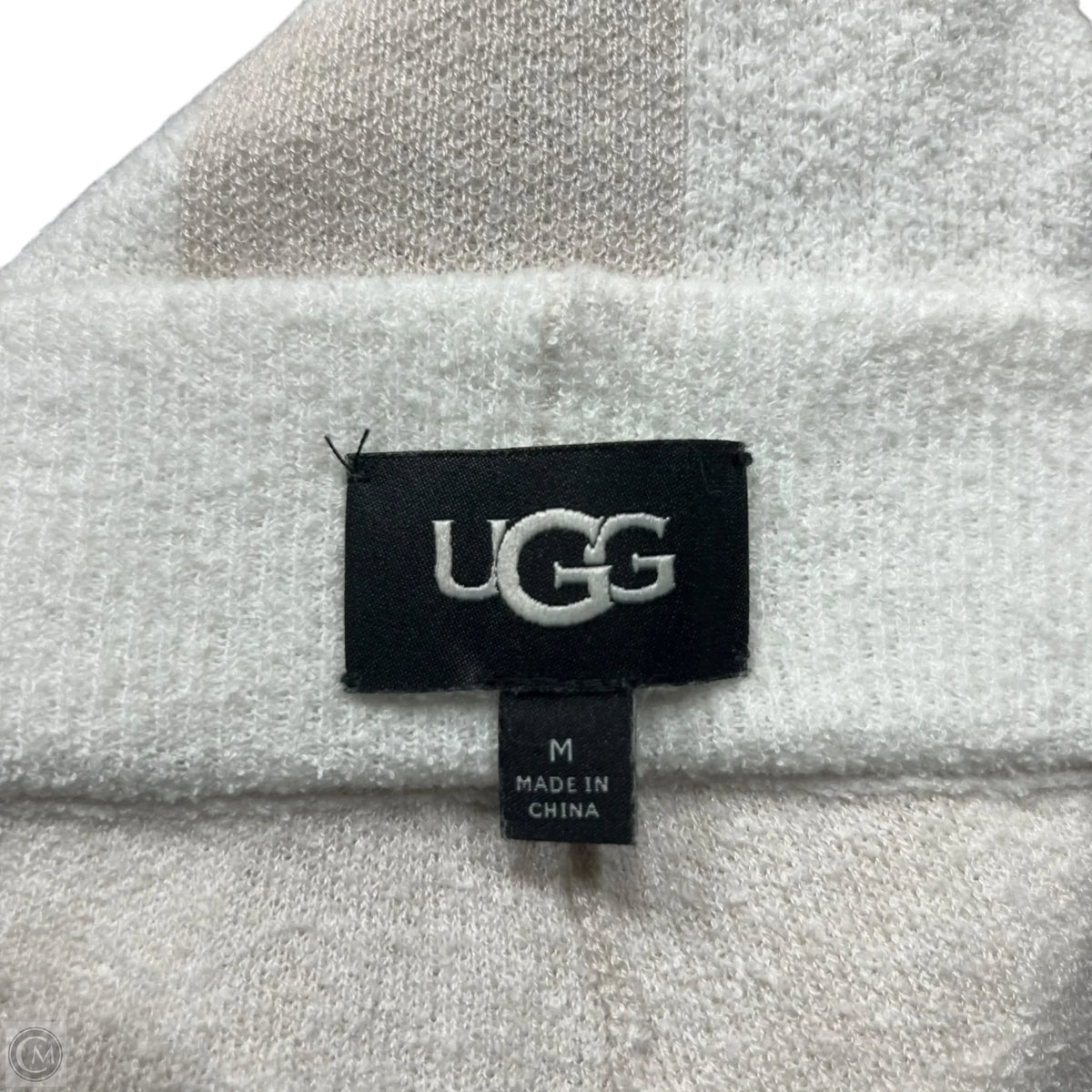 Shorts Designer By Ugg In Tan & White, Size: 8