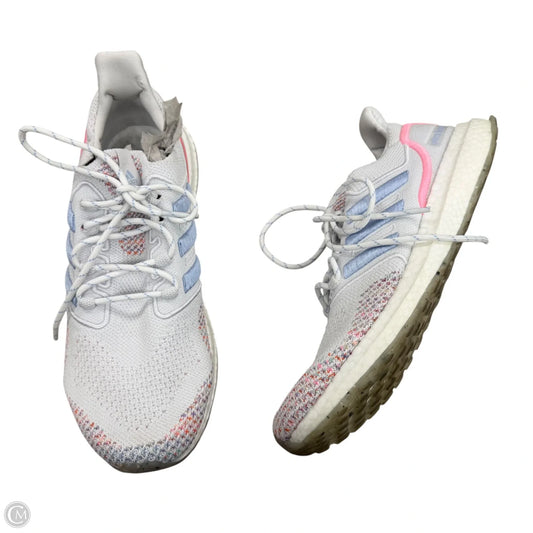 Shoes Athletic By Adidas In Pink & White, Size: 8.5