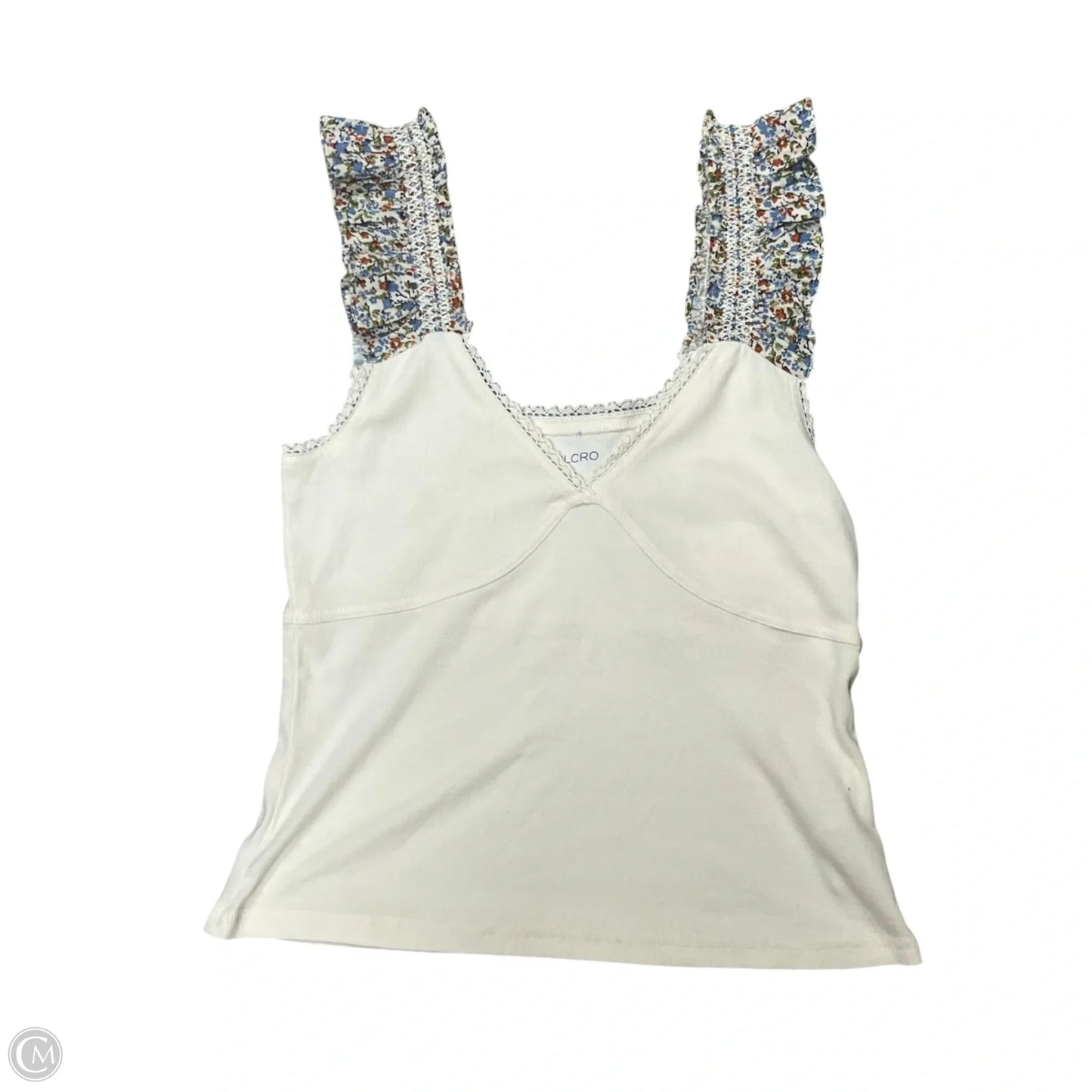 Top Sleeveless By Pilcro In Cream, Size: M