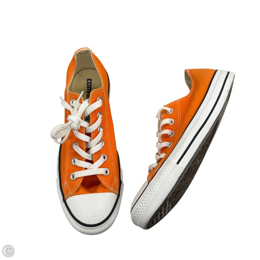 Shoes Sneakers By Converse In Orange, Size: 9