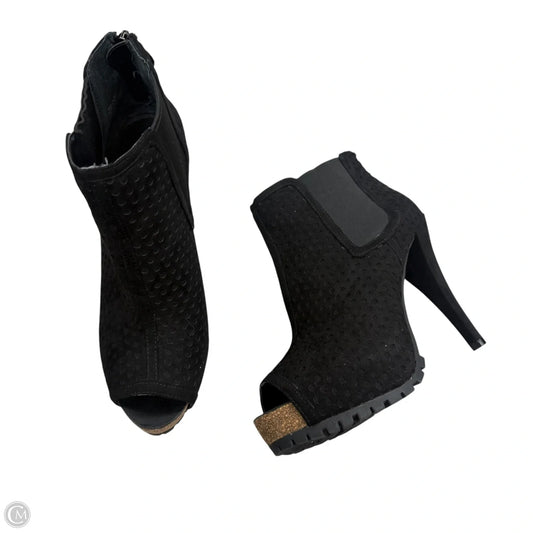 Shoes Designer By Vera Wang In Black, Size: 6.5