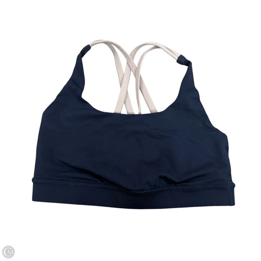 Athletic Bra By Lululemon In Navy, Size: S