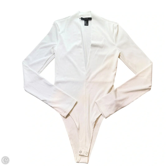 Bodysuit By Forever 21 In White, Size: S