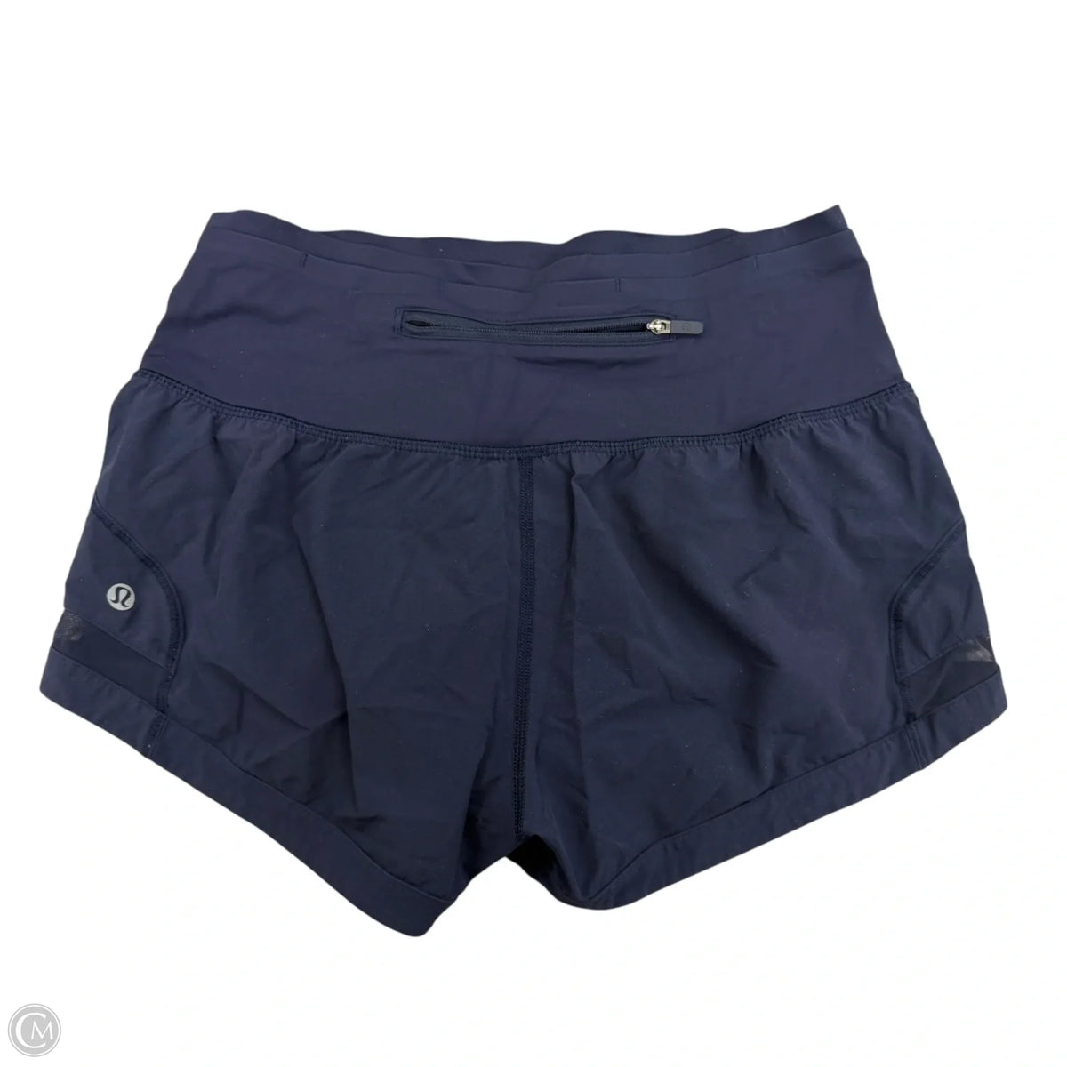Athletic Shorts By Lululemon In Navy, Size: 4