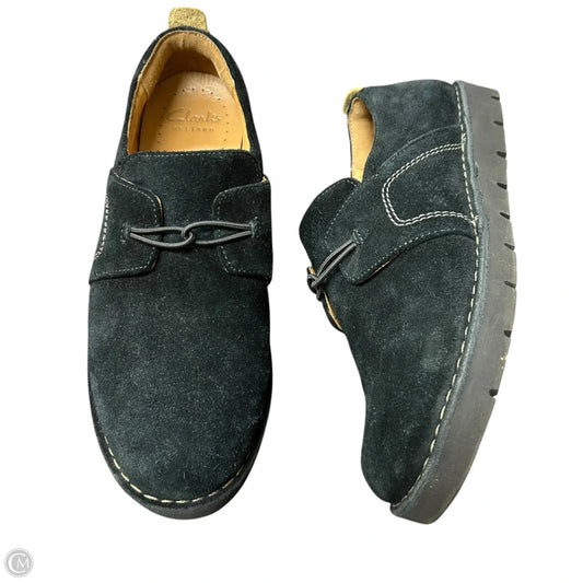 Shoes Flats By Clarks In Black, Size: 7