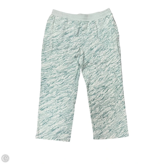 Pants Lounge By Isaac Mizrahi Live Qvc In Teal, Size: L
