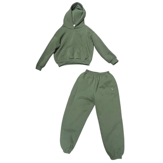 Sweater 2pc By Comfrt In Green, Size: Xl