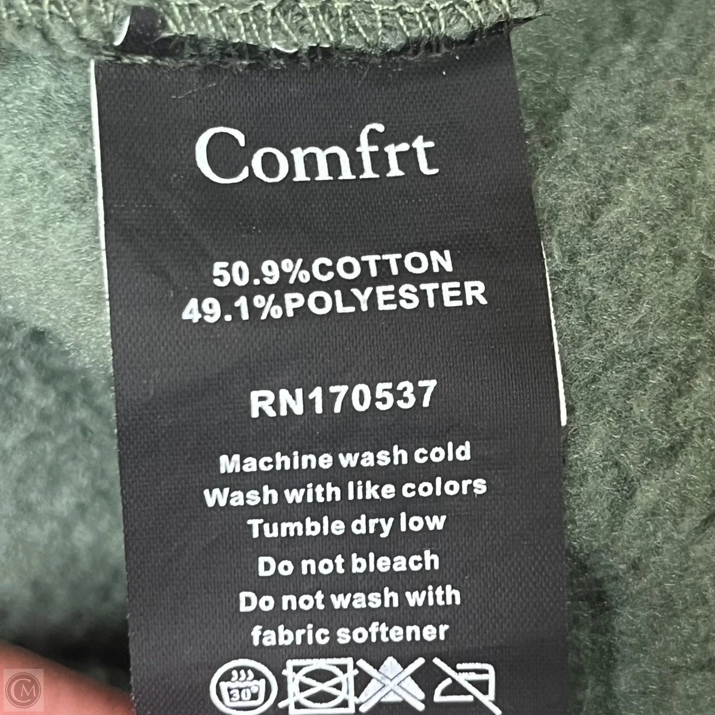 Sweater 2pc By Comfrt In Green, Size: Xl