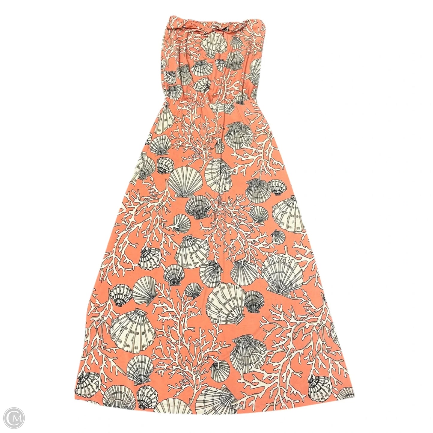 Dress Casual Maxi By Boston Proper In Coral, Size: Xs