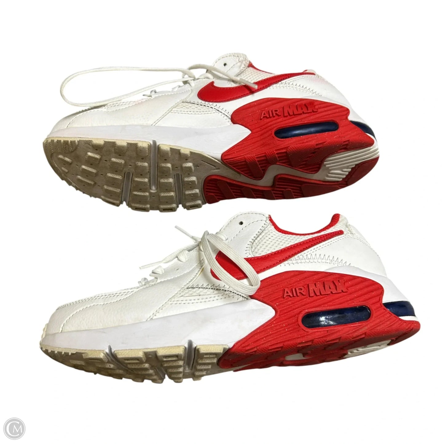Shoes Sneakers By Nike Apparel In Red & White, Size: 8
