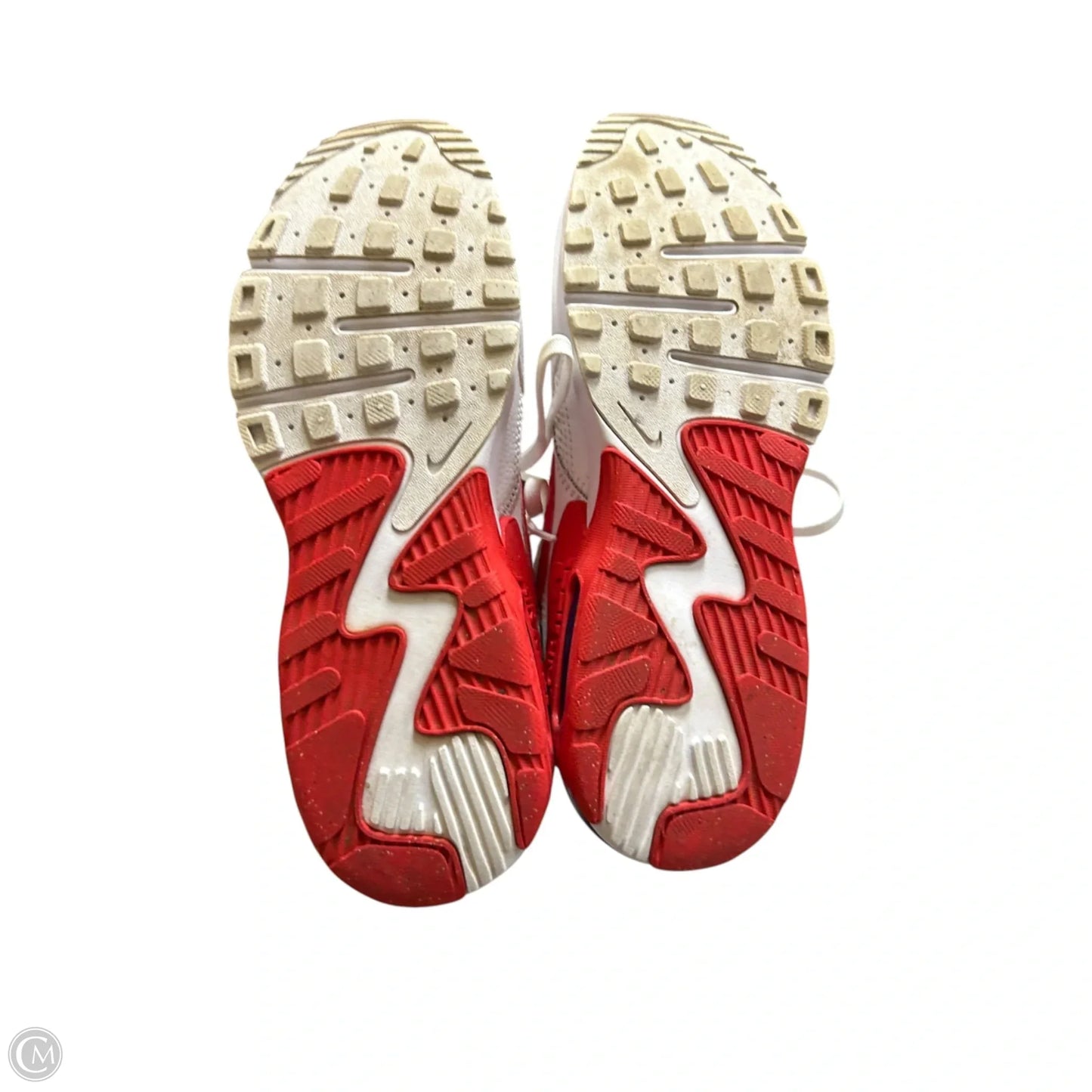 Shoes Sneakers By Nike Apparel In Red & White, Size: 8