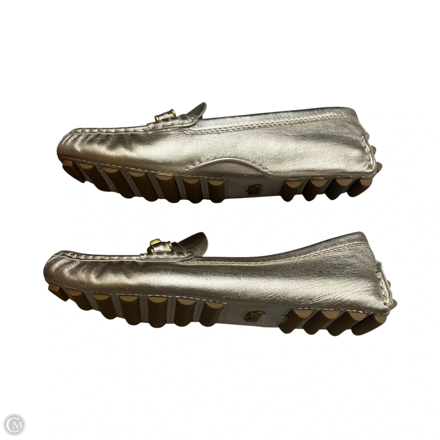 Shoes Designer By Coach In Gold, Size: 6.5