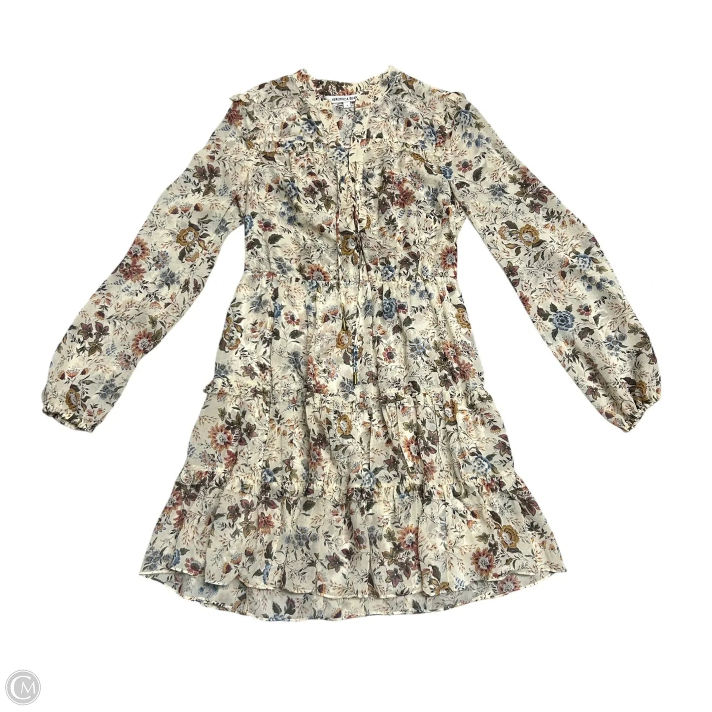Dress Casual Midi By Veronica Beard In Floral Print, Size: S
