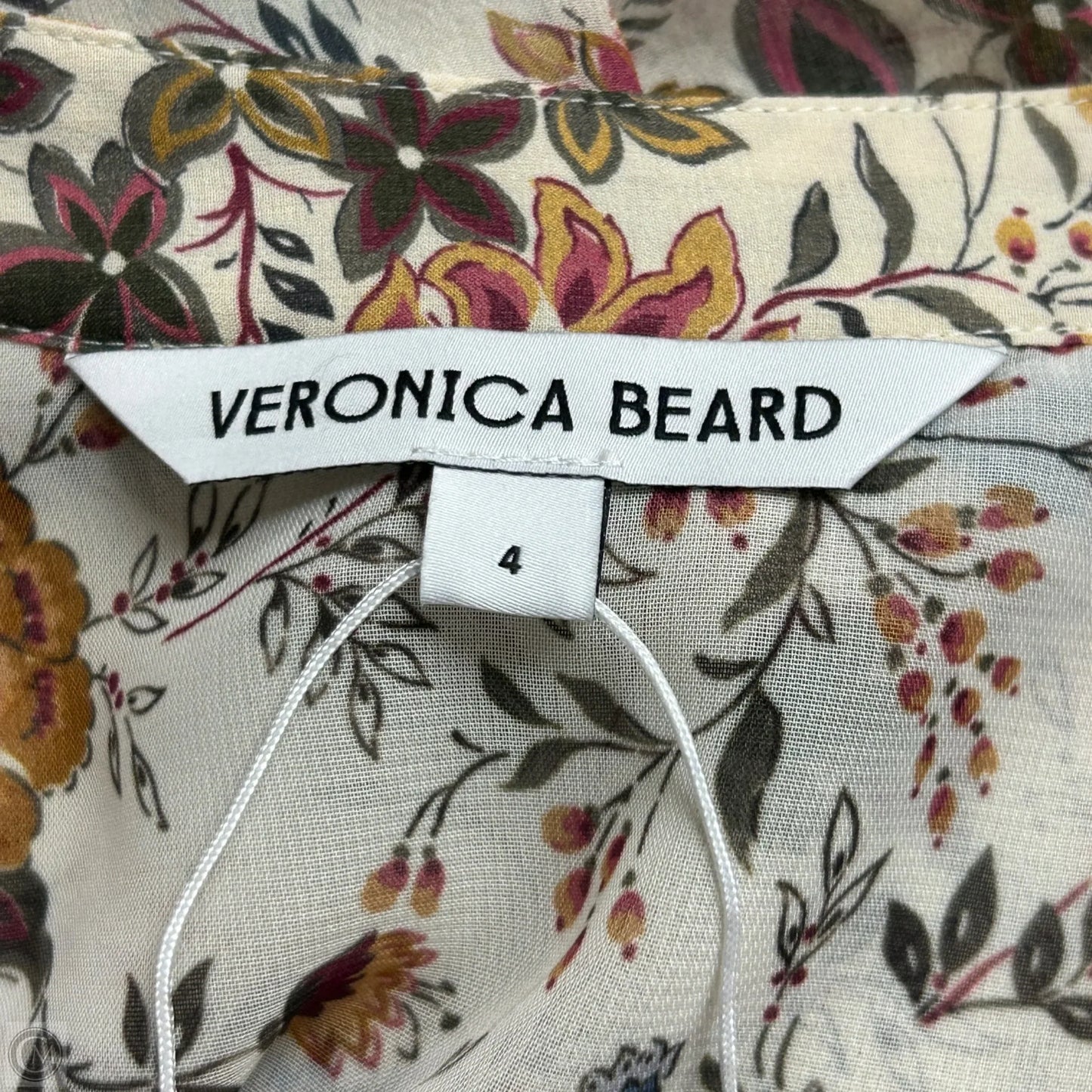 Dress Casual Midi By Veronica Beard In Floral Print, Size: S