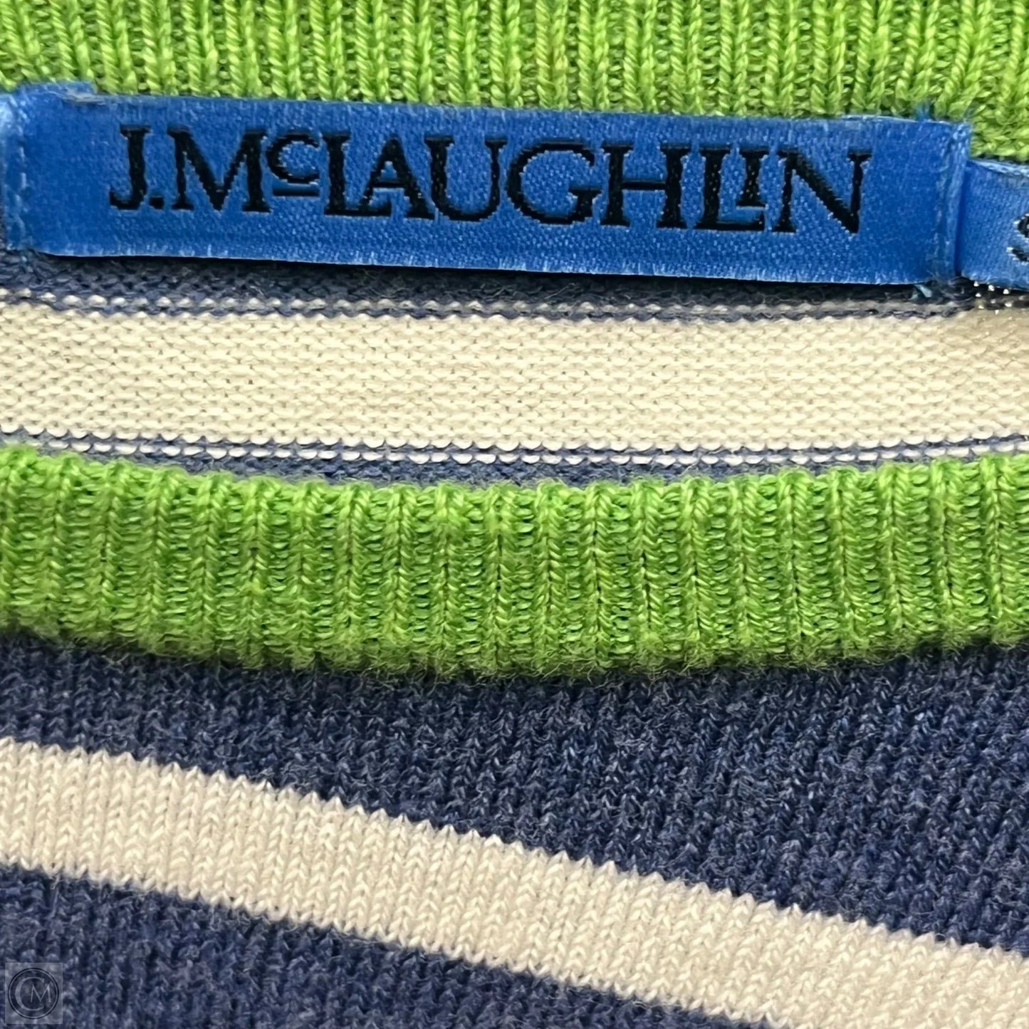 Sweater By J Mclaughlin In Blue & Green, Size: S