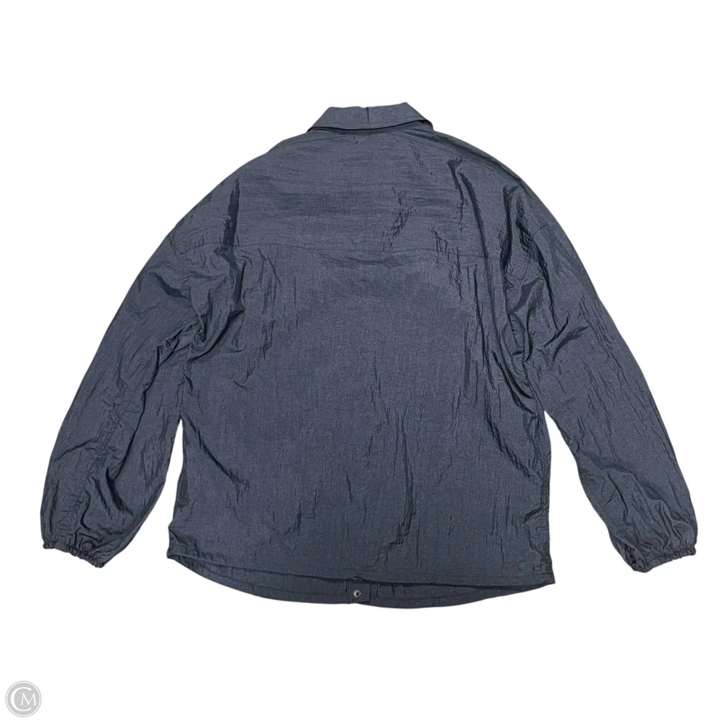 Athletic Top Long Sleeve Collar By Athleta In Blue, Size: S