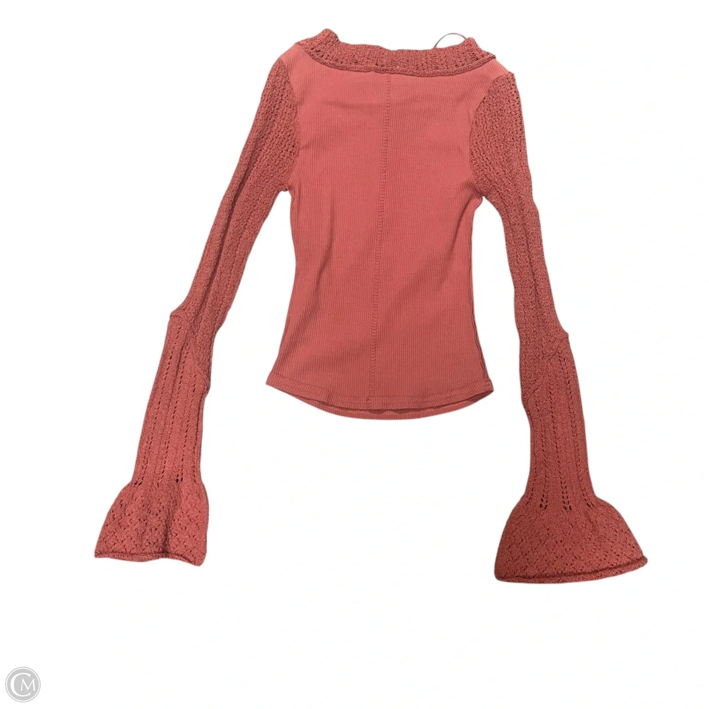 Top Long Sleeve By Free People In Mauve, Size: Xs