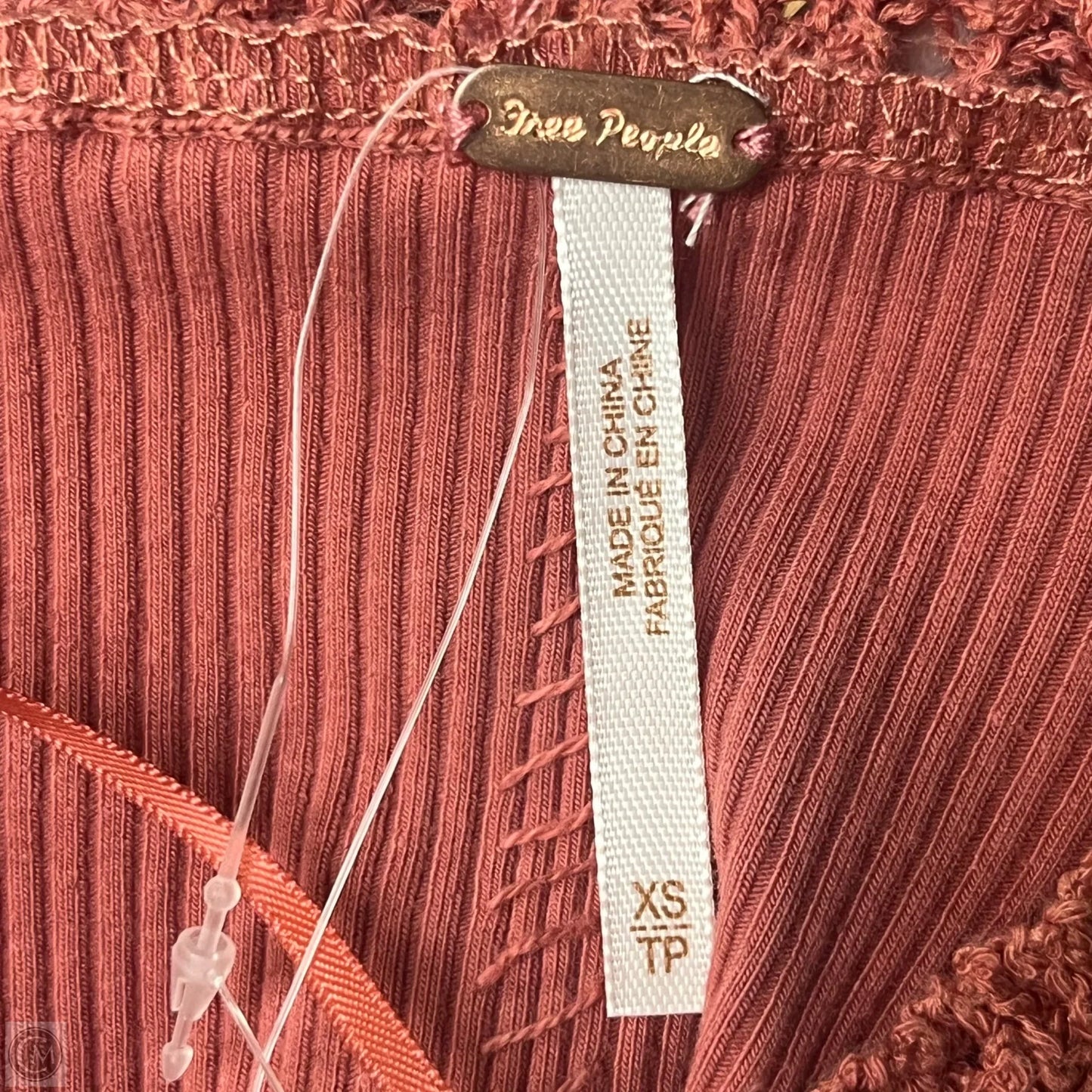 Top Long Sleeve By Free People In Mauve, Size: Xs